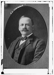 Edson Joseph Chamberlin, President of the Grand Trunk Pacific Railway.  He took over from Charles Melville Hays who died in the RMS Titanic. disaster