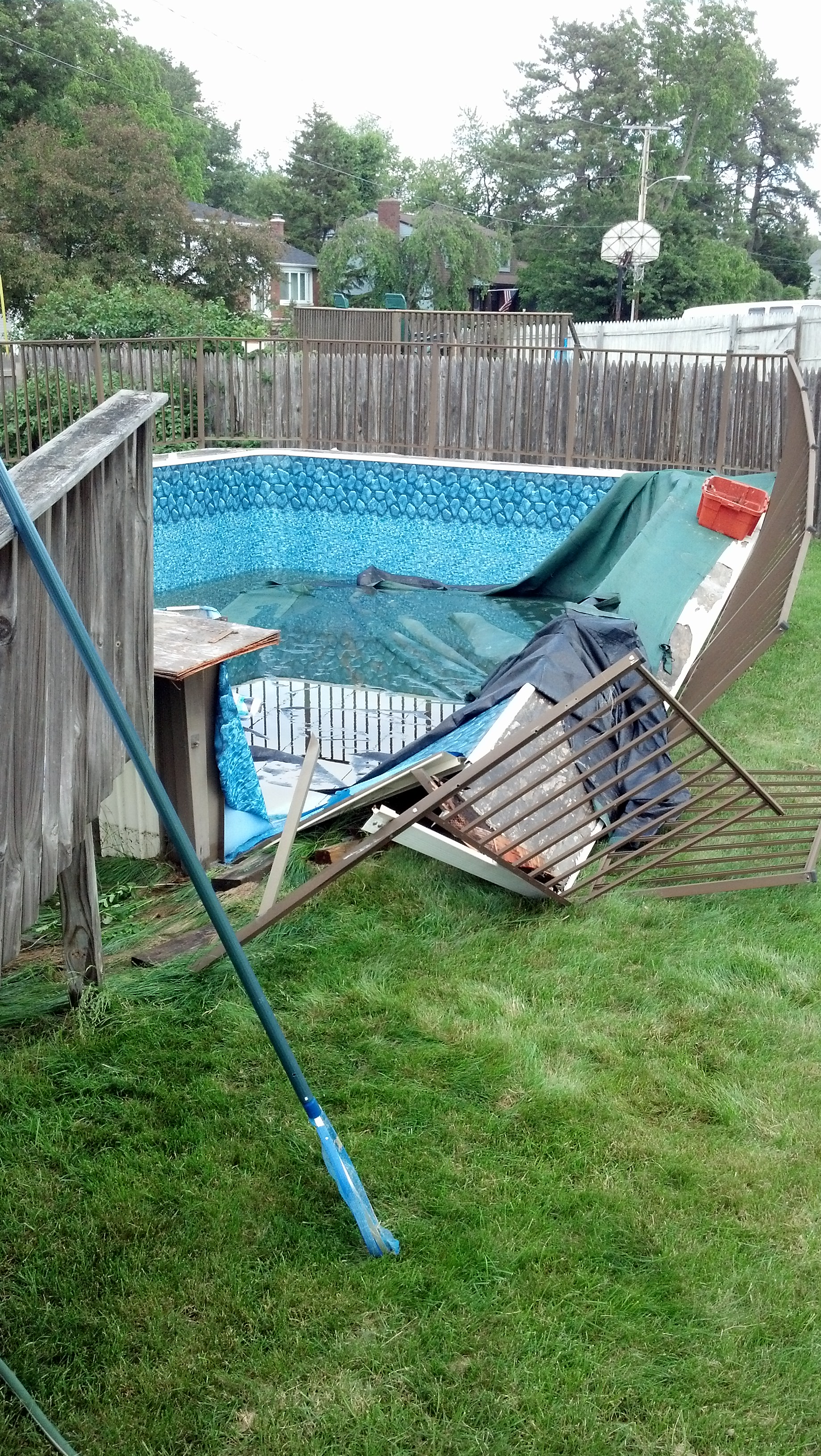 This "Was" a Pool